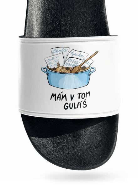 Mám v tom guláš pantofle White