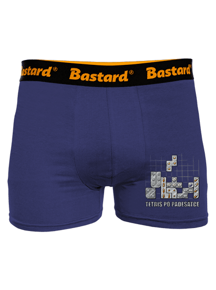 Tetris boxerky Blue Navy