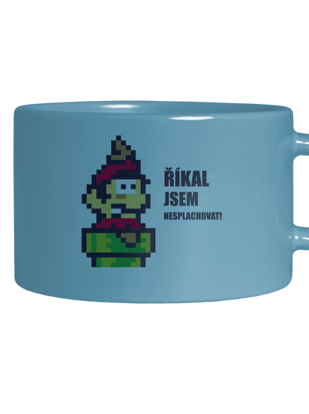 Nesplachovat hrnek makronka Blue Macaron