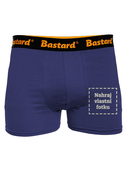 Vlastní potisk boxerky Blue Navy