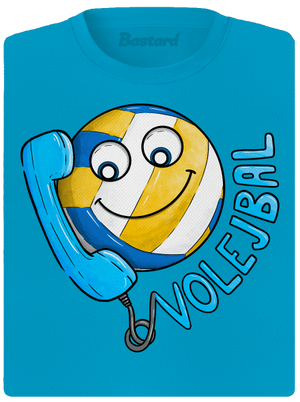 Volejbal dámské sportovní tričko Blue Atol
