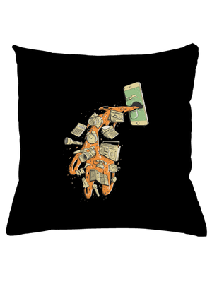 Digitální kocovina polštář Black