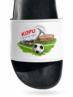 Kopu za svůj tým pantofle White