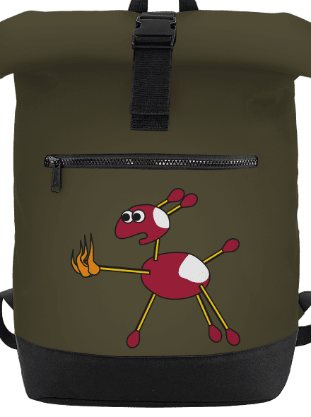 Kaštany batoh Military Green