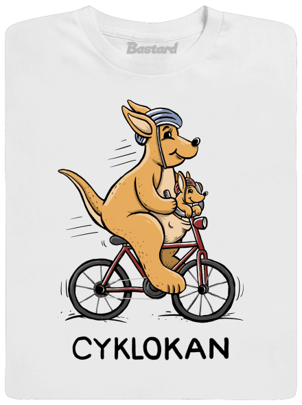 Cyklokan dětské tričko White