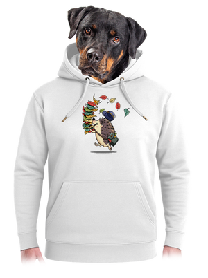 Listonoš unisex mikina premium Snowwhite