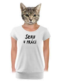 dámské tričko s lemem