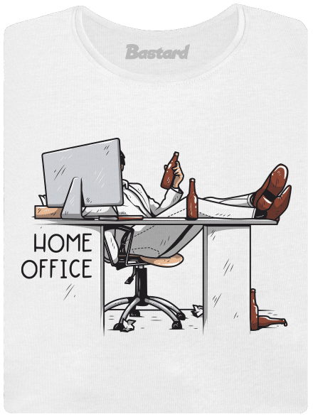 Home Office dámské tričko White