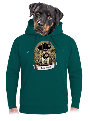 B14: S čerty nejsou žerty unisex mikina premium Emerald Green