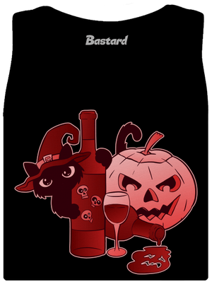 Hello, víno dámské tílko klasické Black