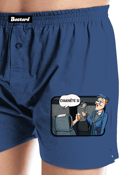 Cvakněte si pánské trenky Blue