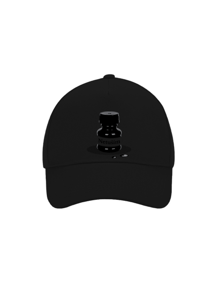 Netušim kšiltovka baseballka Black