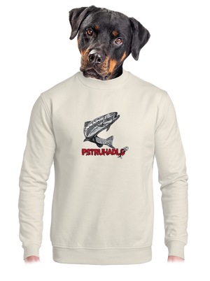 unisex mikina bez kapuce