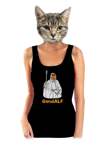 GandALF dámské tílko klasické Black