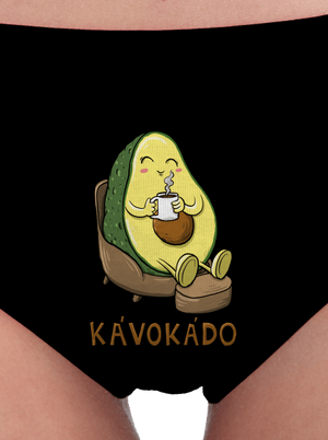 Kávokádo dámské kalhotky Black