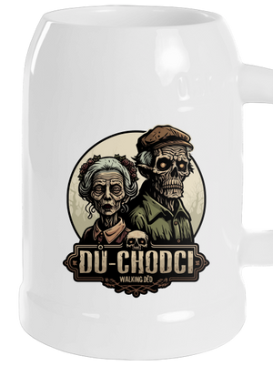 Dů-chodci půllitr White