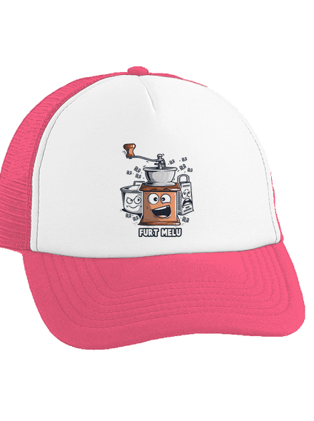 Mlýnek kšiltovka truckerka Fluorescent Pink cap