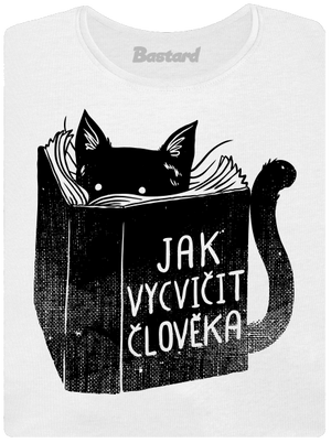 Povinná četba dámské tričko s lemem White