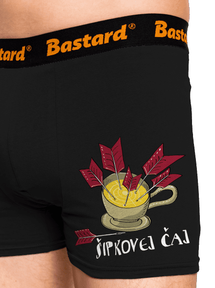 Šipkovej čaj boxerky Black