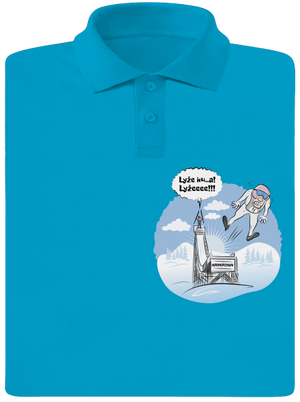 Lyže pánská polokošile Blue Atol