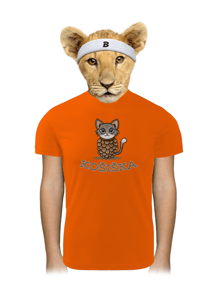 Košiška dětské sportovní tričko Neon Orange