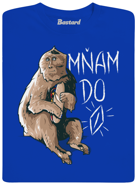 Mňam do p*** pánské dlouhý rukáv Royal Blue