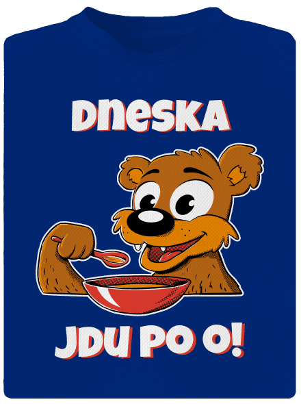 Dneska jdu po o pánské sportovní tričko Royal Blue Mal