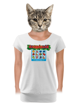 dámské tričko s lemem