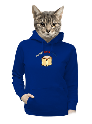 Poctivá buchta a klobása dámská mikina klokanka Royal Blue Mal