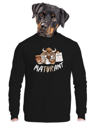 unisex mikina bez kapuce