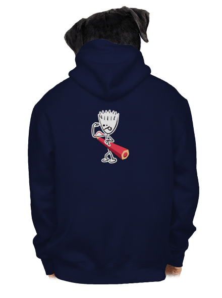 Svaly pánská mikina na zip Navy