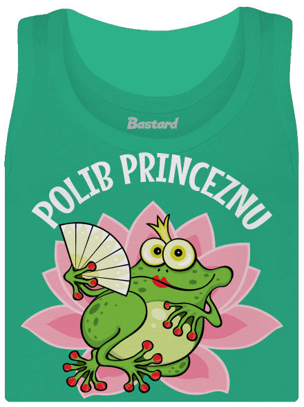 Polib princeznu a prince dámské tílko klasické Mint Mal