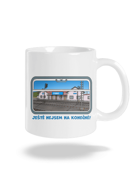 Nejsem na konečné klasický hrnek White