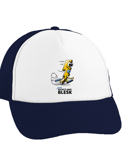 Rychlý jako blesk kšiltovka truckerka French Navy cap