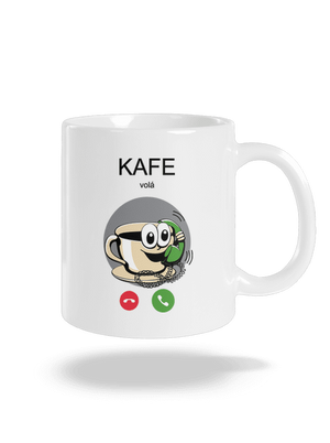 Kafe volá klasický hrnek White