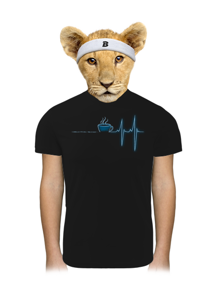 Coffee help dětské sportovní tričko Black