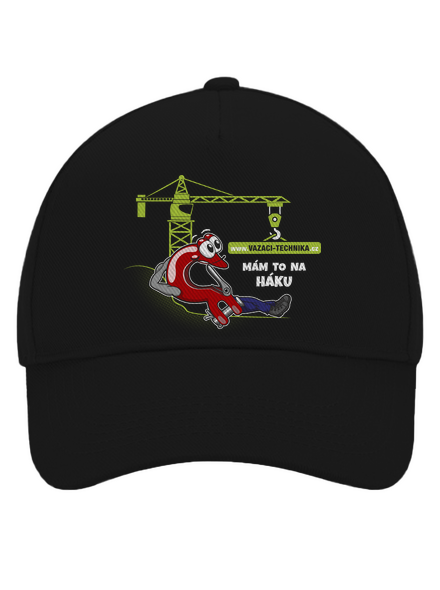 Vázací technika 2 kšiltovka baseballka Black