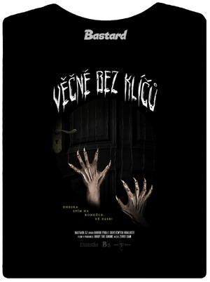 B13: Věčně bez klíčů dámské tričko s lemem Black