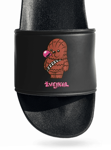 Žvejkal pantofle Black