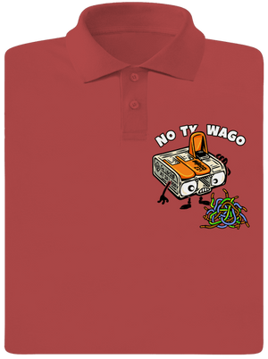 Wago svorka pánská polokošile Burgundy