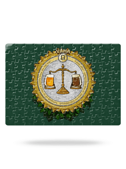Pivní horoskop: Váha puzzle White