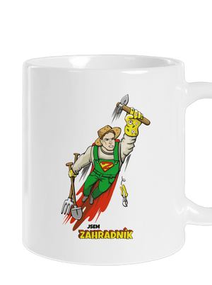 Zahradník klasický hrnek White
