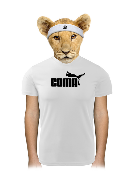 Coma dětské sportovní tričko White