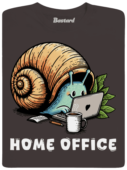 Šnekův home office pánské dlouhý rukáv Bear Brown