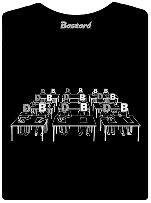 Cimrman: Debil, blbeček dámské tričko s lemem Black