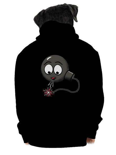 Bomba pánská mikina na zip Black