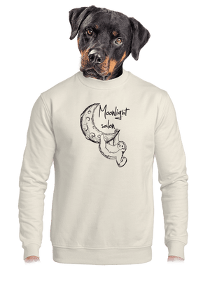 unisex mikina bez kapuce