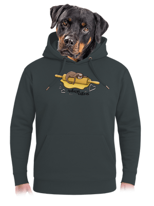 Miluju válení unisex mikina premium Charcoal