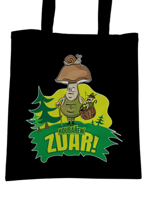 Houbaření zdar taška Black