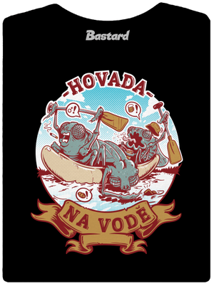 Hovada na vodě dámské tričko premium Black